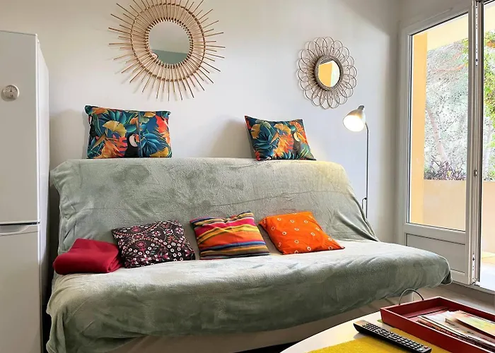 Bo040-1109 2 Pieces 4 Couchages Bormes Les Mimosas Appartement *